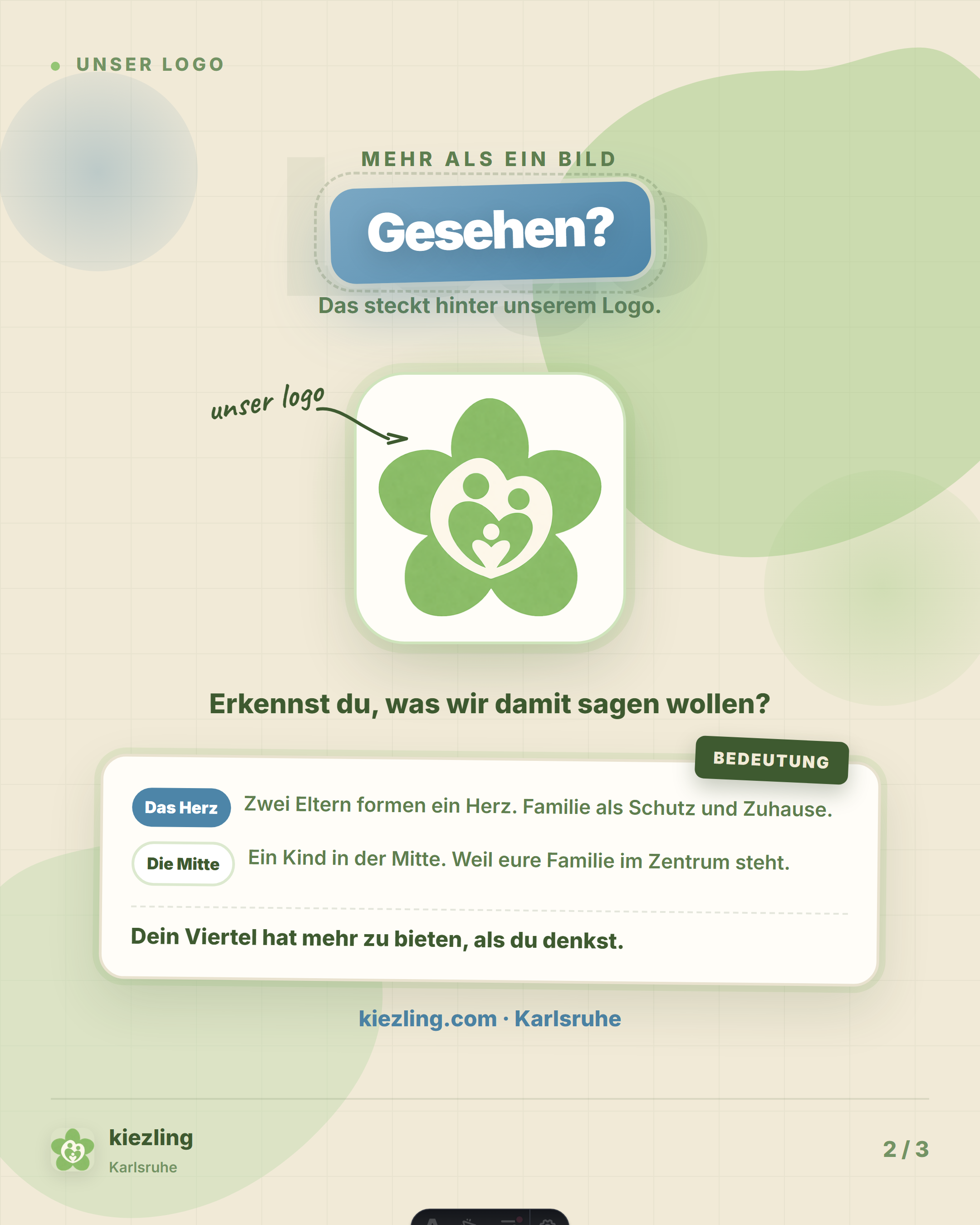 Slide 2: Unser Logo