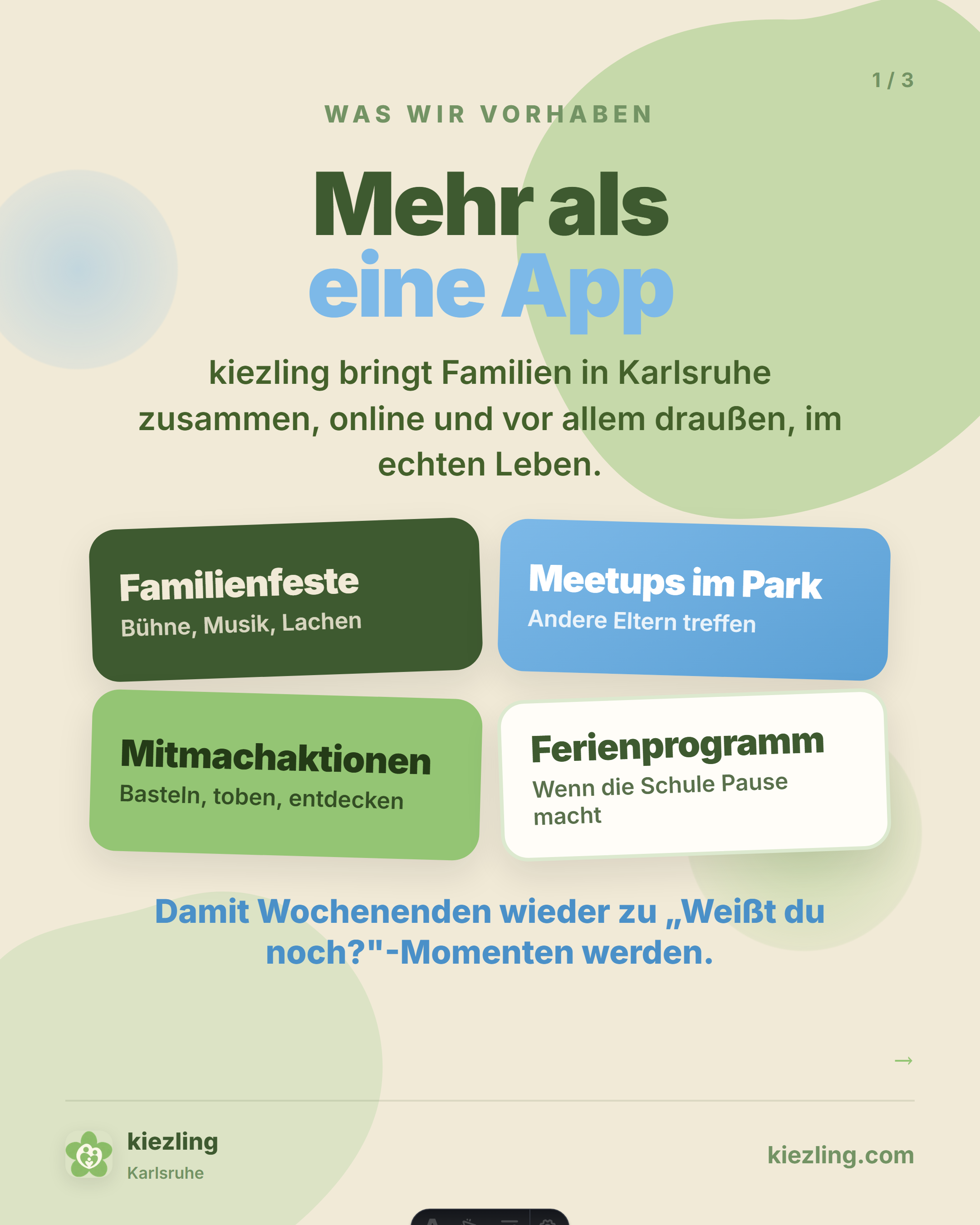 Slide 1: Was wir vorhaben